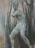 Boxer, 2015, 190х120 cm., canvas, oil