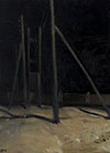 Electric support, 2013, 100х100 cm, canvas, oil